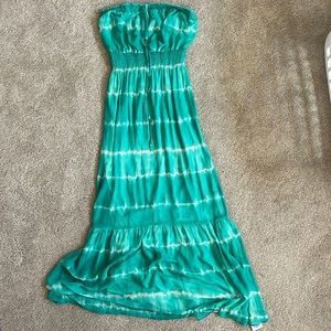 Guess beachy sleeveless dress - teal